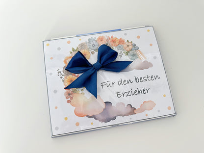 Abschiedsgeschenk Erzieher, Kindergarten, Kita, Geschenk, Druckvorlage,  Last-Minute, PDF-Datei