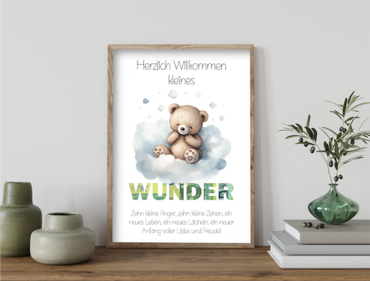 Geldgeschenk Geburt, Babyparty, Druckvorlage, Geschenk, Sofort-Download,  Last-Minute-Geschenk, PDF-Datei