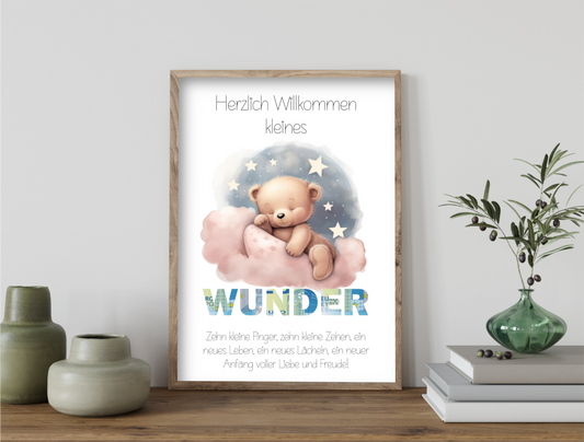 Geldgeschenk Geburt, Babyparty, Druckvorlage, Geschenk, Sofort-Download,  Last-Minute-Geschenk, PDF-Datei