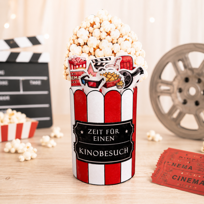 Kinogutscheingeschenk, Kinobesuchgeschenk, Duplo-Banderole, kleine Aufmerksamkeit, Druckvorlage, Sofort-Download, Last-Minute-Geschenk, PDF-Datei