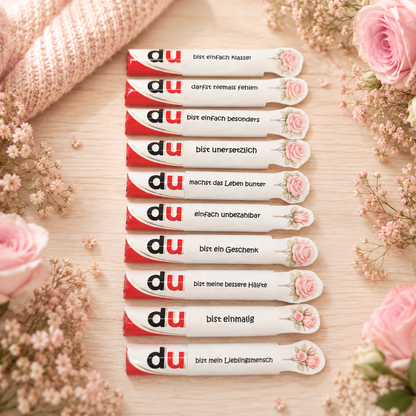 Geschenk für die beste Freundin, Duplo-Banderole, kleine Aufmerksamkeit, Druckvorlage, Sofort-Download, Last-Minute-Geschenk, PDF-Datei
