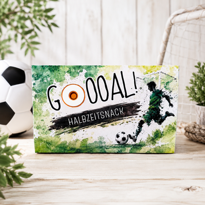 Fußballgeschenk, Toffifee-Banderole, kleine Aufmerksamkeit, Druckvorlage, Sofort-Download,  Last-Minute-Geschenk, PDF-Datei
