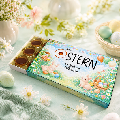 Geschenk zu Ostern, Toffifee-Banderole, kleine Aufmerksamkeit, Druckvorlage, Sofort-Download,  Last-Minute-Geschenk, PDF-Datei