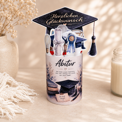 Geschenk zum Abitur, Duplo-Banderole, kleine Aufmerksamkeit, Druckvorlage, Sofort-Download,  Last-Minute-Geschenk, PDF-Datei