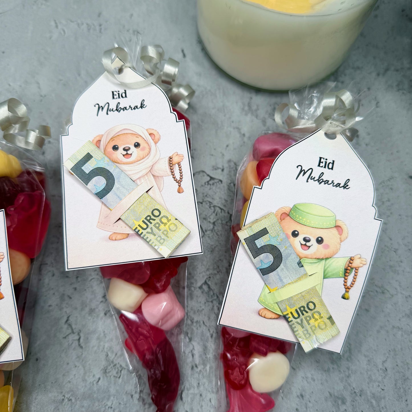 Geschenk zum Zuckerfest, Eid Mubarak, Geschenkanhänger, Druckvorlage, Sofort-Download,  Last-Minute-Geschenk, PDF-Datei