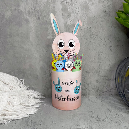 Geschenk zu Ostern, Duplo-Banderole, für Kinder, kleine Aufmerksamkeit, Druckvorlage, Sofort-Download,  Last-Minute-Geschenk, PDF-Datei