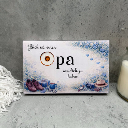 Geschenk für den Opa, Toffifee-Banderole, kleine Aufmerksamkeit, Druckvorlage, Sofort-Download,  Last-Minute-Geschenk, PDF-Datei