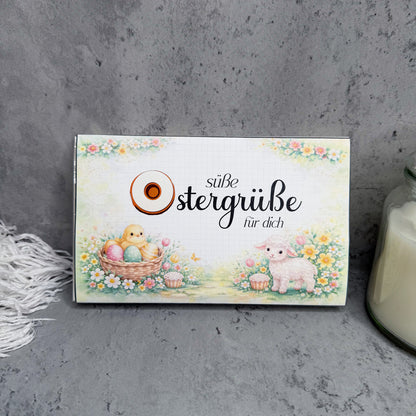 Geschenk zu Ostern, Toffifee-Banderole, kleine Aufmerksamkeit, Druckvorlage, Sofort-Download,  Last-Minute-Geschenk, PDF-Datei