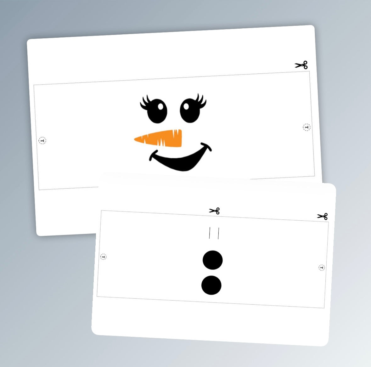 Geldgeschenk Weihnachten, Schneemann weiblich, Toilettenpapier,  Druckvorlage, Geschenk, Sofort-Download, Last-Minute-Geschenk, PDF-Datei