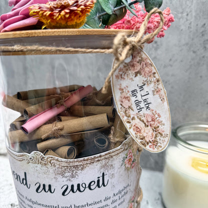 Valentinstag Geschenk, Zeit zu Zweit, Druckvorlage, Sofort-Download,  Last-Minute-Geschenk, PDF-Datei