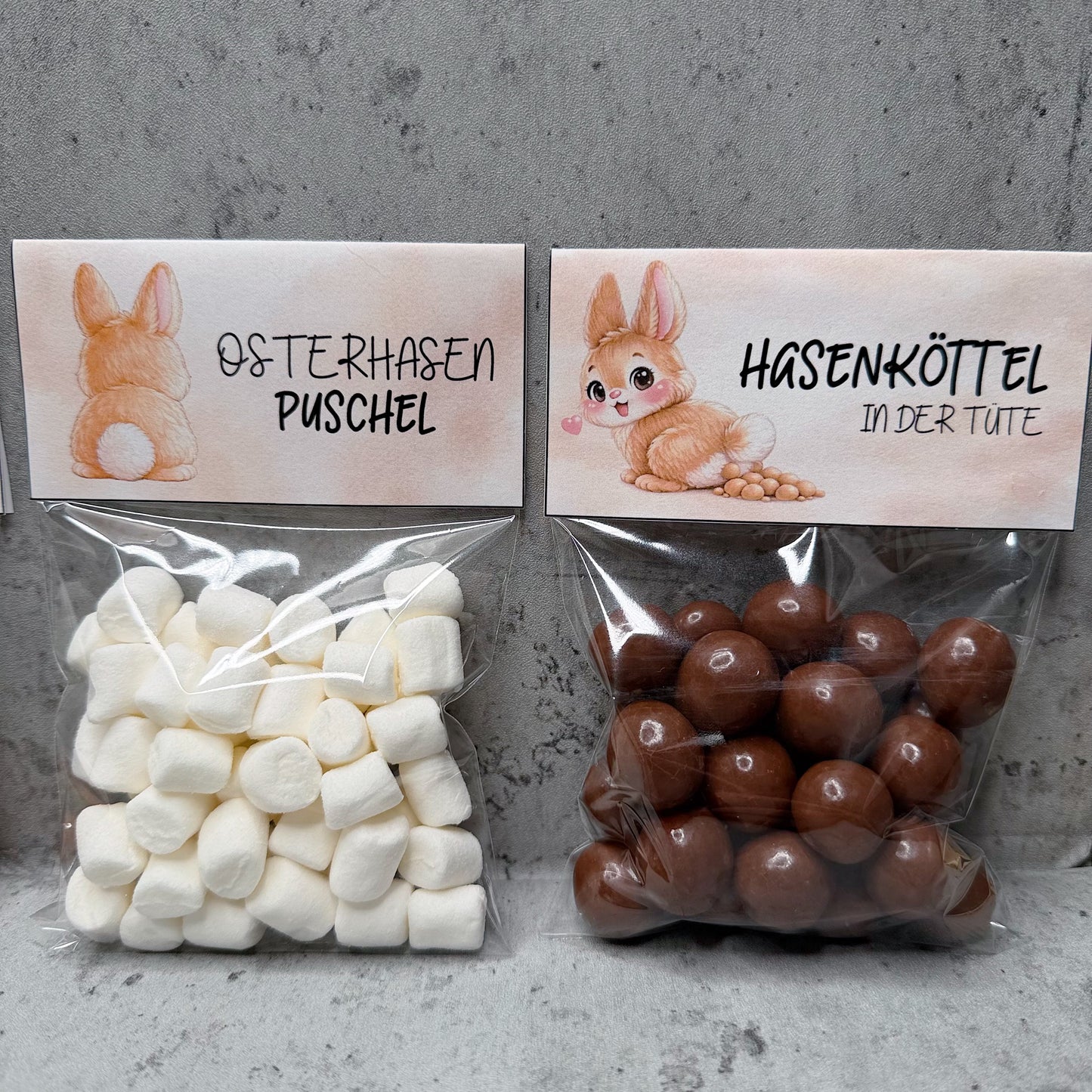Geschenk zu Ostern, Oster-Tütchen, Schilder, kleine Aufmerksamkeit, Druckvorlage, Sofort-Download,  Last-Minute-Geschenk, PDF-Datei
